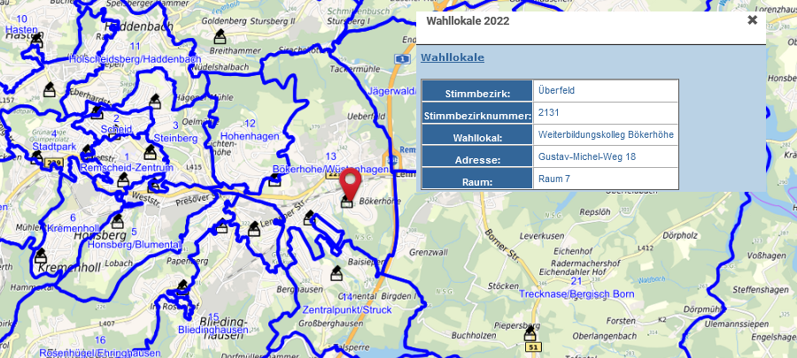 Wahlbezirke